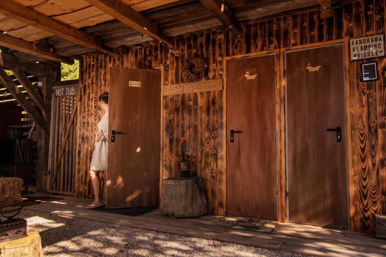 Panorama Glamping Visole Hotel Словенска Бистрица Екстериор снимка